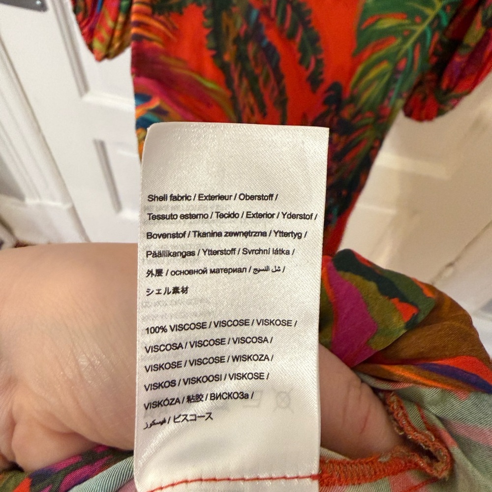 Farm Rio Urban Jungle Midi Dress - Picture 7 of 7
